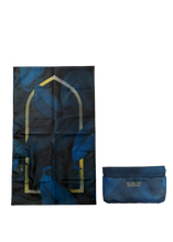 Load image into Gallery viewer, Pre-order: Sujud Blue Leaf Prayer Mat
