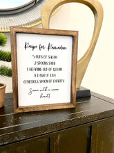 Load image into Gallery viewer, Ramadan &amp; Eid Recipe Wooden Sign
